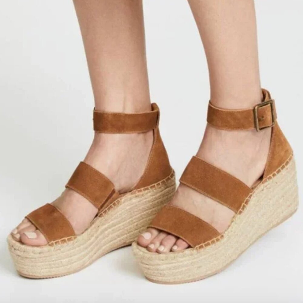 Soludos Palma Platform Wedge Espadrille Sandal